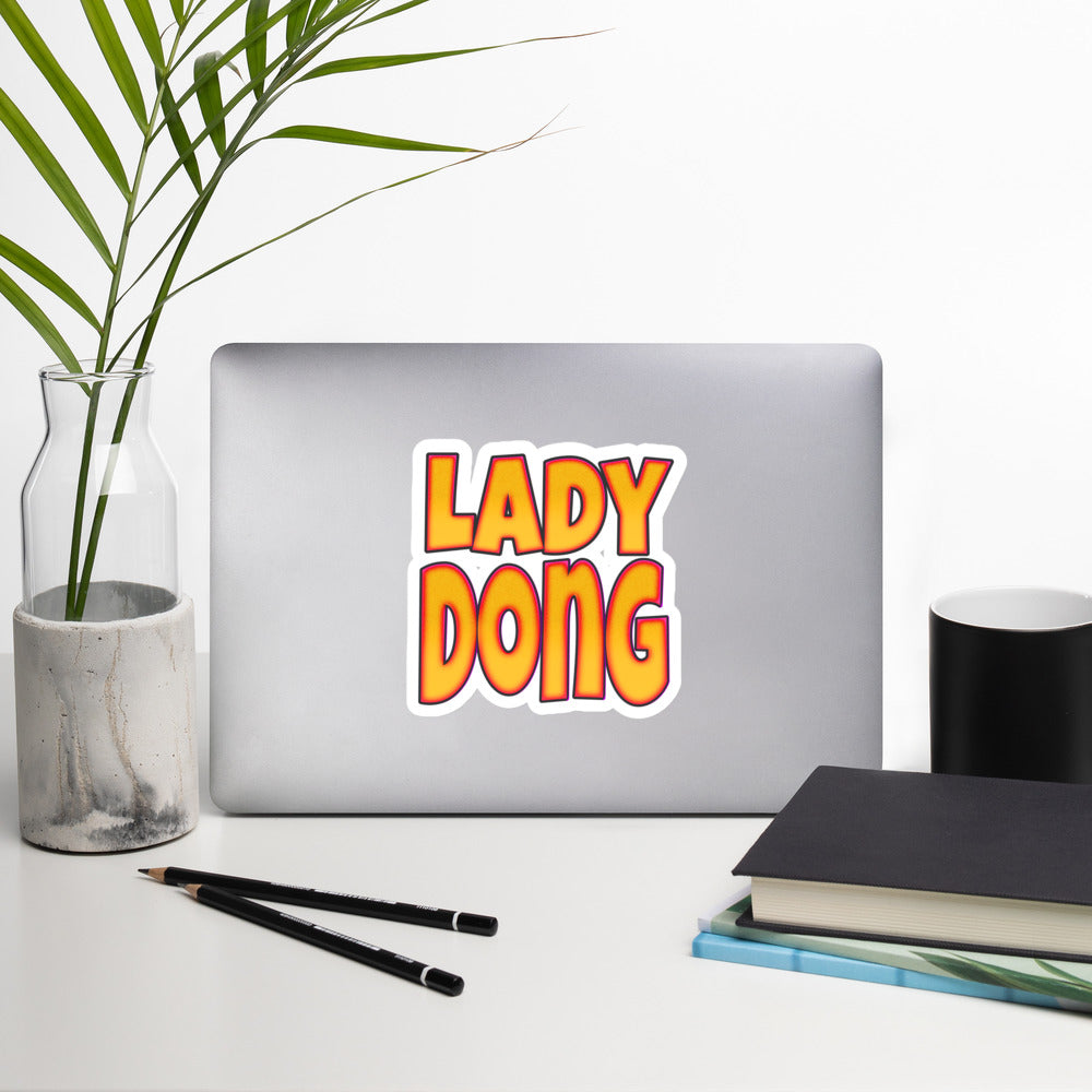 Lady Dong - Bubble-free stickers